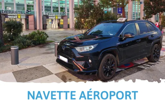 service transport aeroport taxi nimes et gard