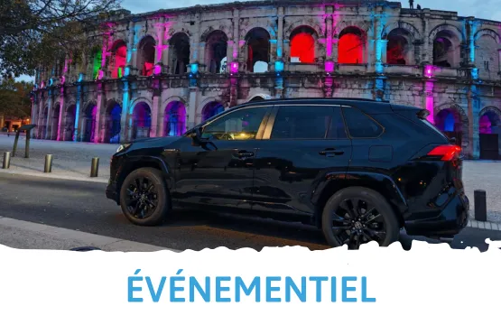 taxi pour evenement prive et professionnel dans le gard et ses environs