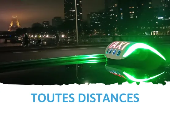 trajet toute distance lumineux taxi
